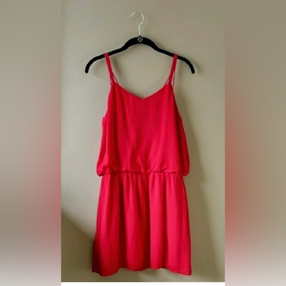Haute Hippie Red Silk Exit Strategy Mini Dress View 4